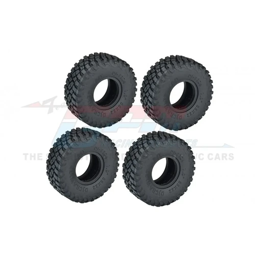 GPM 1.0" High Grip Tires 4Pcs