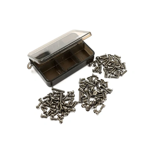 Yeah Racing Titanium Screw Kit w/ Case