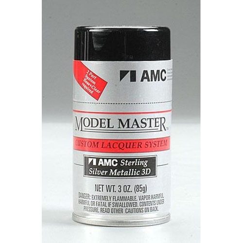 Model Master Spray Sterling Silver Clear 85G*