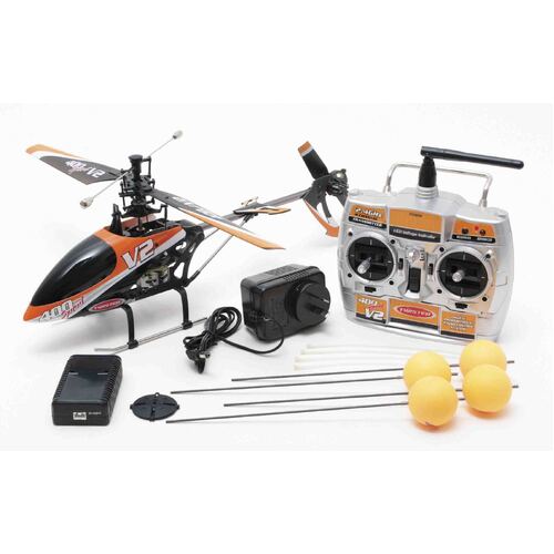 MODE 1 TWISTER 400 FIXED PITCH INDOOR / OUTDOOR HELICOPTER W/ 2.4GHZ RADIO