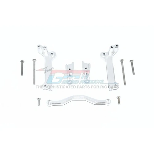 GPM Silver Aluminium Front Shock Tower Brace 5Pcs