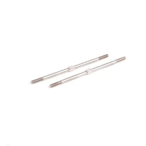 Schumacher Titanium Turnbuckle - 76mm - Silver - (pr)