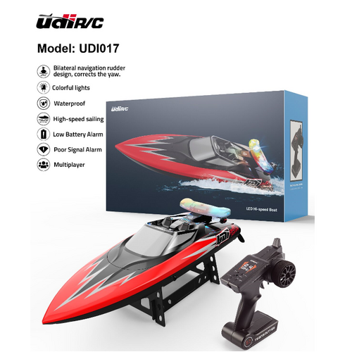 UDI RC 2.4Ghz High Speed RC Boat With Light Kit - UDI-017