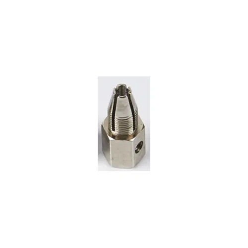 Steel rope holder and wide-angle chuck