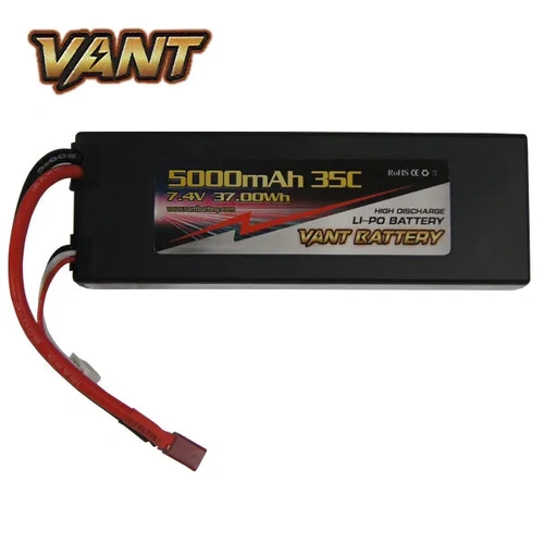 Vant Lipo 5000 7.4v 35c (25x48x140) Deans Plug