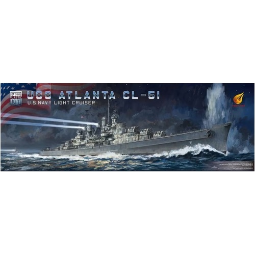 Very Fire 1/350 USS Atlanta DX version Plastic Model Kit