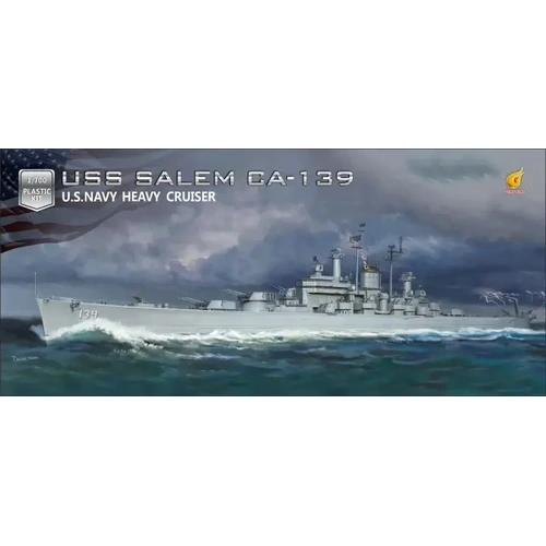 Very Fire 700908 1/700 USS SALEM CA-139 Plastic Model Kit