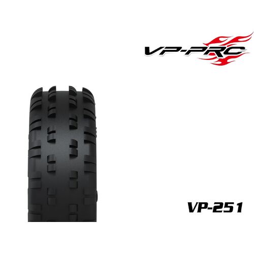 VP PRO VP-251 Wedge M3 Carpet 1/10 Buggy 2WD Front Tire 2pcs - VP-251U-MS3
