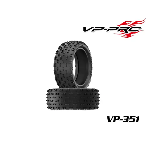 VP PRO VP-351U Wedge Evo MS3 Astro/Carpet 1/10 Offroad 4wd Front Tyres 2pcs - VP-351U-MS3
