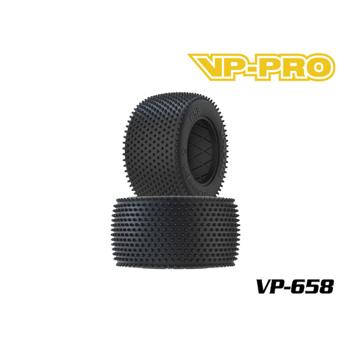 Vp-658 Mad Runner Evo Ms3, 1/10 Truck Astro Carpet Tyre 2Pcs