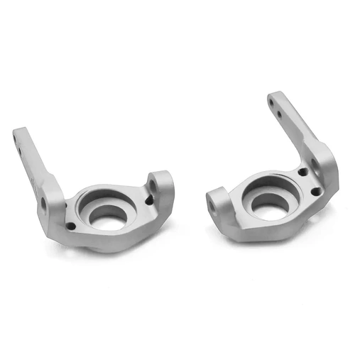 Vanquish Products Axial SCX10 8° Knuckles (Silver) (2)