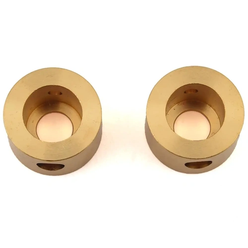Vanquish Products Brass Rear Axle Cap Weights (2) (52g)