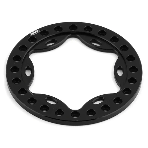 Vanquish Products OMF 1.9" Scallop Beadlock Ring (Black)