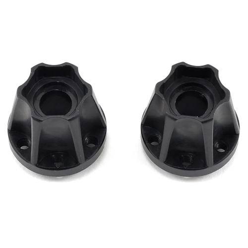 Vanquish Products SLW 725 Hex Hub Set (Black) (2) (0.725" Width)