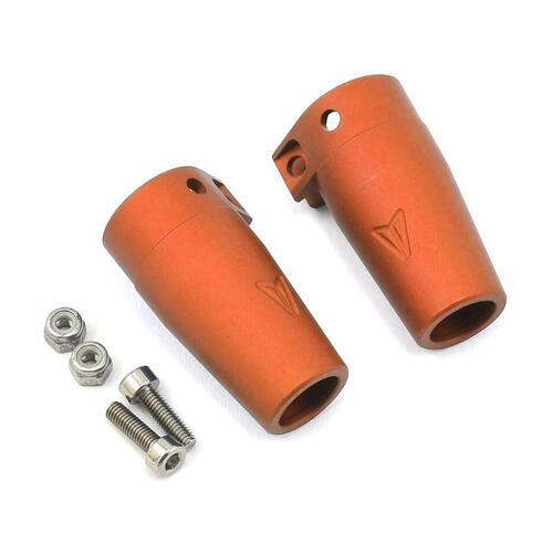 Vanquish Products Aluminum Wraith/Yeti Clamping Lockout (2) (Orange)