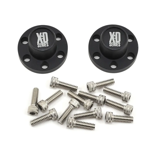 Vanquish Products XD Series Center Hubs (2) (Black)