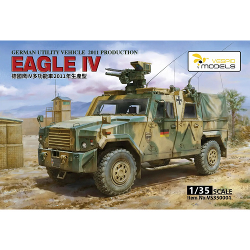 Vespid 1/35 German Eagle IV Utility Vehicle 2011 production Plastic Model Kit