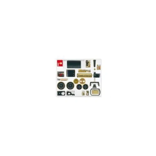 Wilesco 00376 D 376 Steam Roller, black/brass