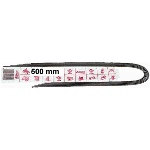 Wilesco 00827 Z 827 Flex. belts 500 mm, diam. 2,5 mm, 5 pc.