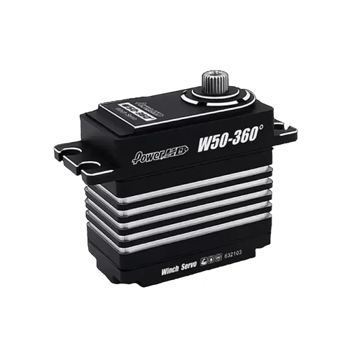 Power HD W50-360 50KG 8.4V Brushless Metal Geared Winch Servo