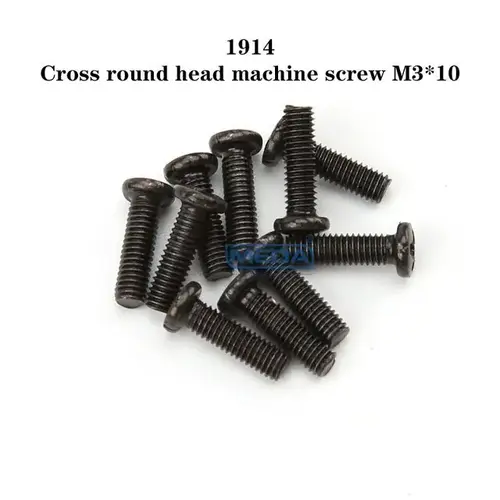 Wltoys Phillips round head machine screw 3*10PM WL104001-1914