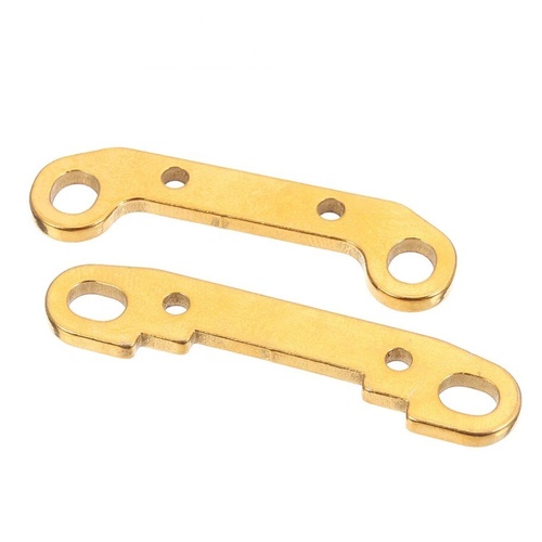 Rear swing arm reinforcement piece assembly
