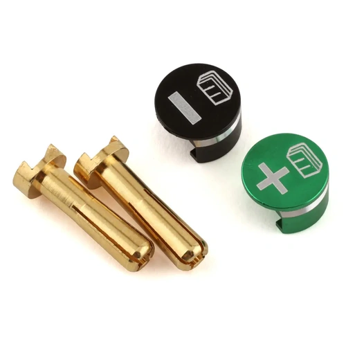Whitz Racing Products Battery Grabs w/4mm Bullets (Green)