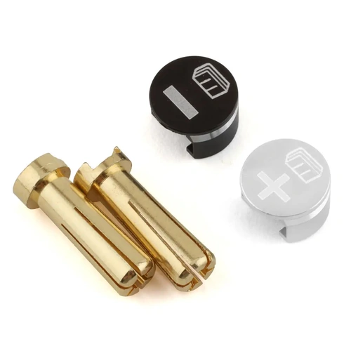 Whitz Racing Products Battery Grabs w/5mm Bullets (Silver)