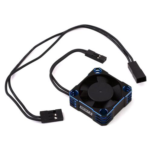 Whitz Racing Products 30mm HyperCool Aluminum Cooling Fan (Black/Blue)
