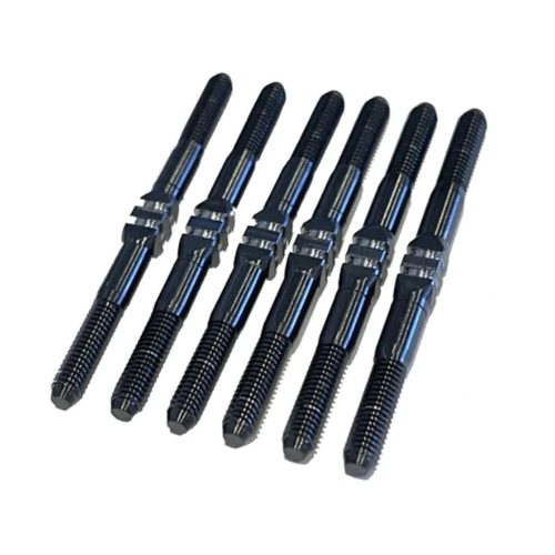 Whitz Racing Products HyperMax TLR 22X-4 3.5mm Titanium Turnbuckle Kit (Black)