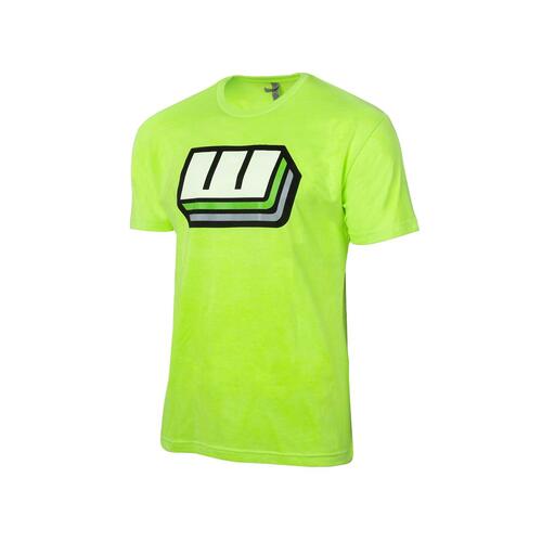 Whitz Racing Products #FlyTheW T-Shirt (Neon Green) (XL)
