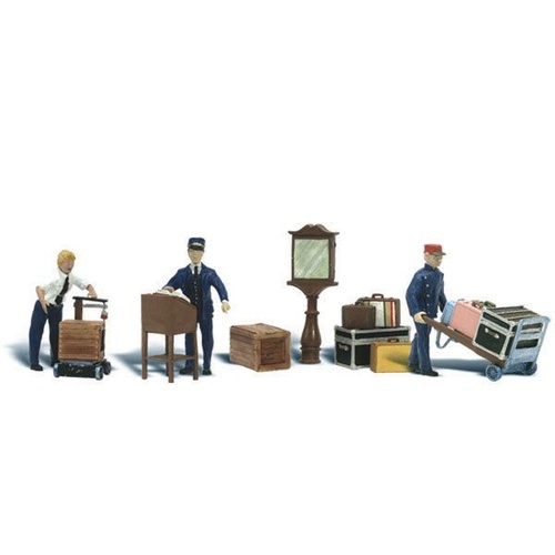 Woodland Scenics Ho Depot Workers & Accessories