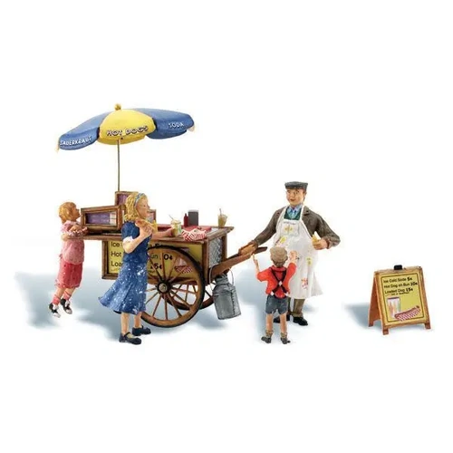 Woodland Scenics Ho Wally'S Wiener Wagon*