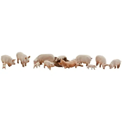 Woodland Scenics Ho Yorkshire Pigs *