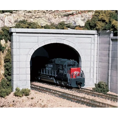 Woodland Scenics Ho Tunnel Port ConcretDbl 1Ea
