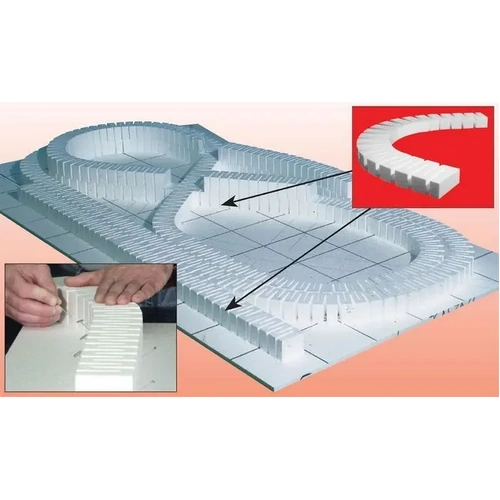 Woodland Scenics 4In Riser-8 Pc Bulk Pk