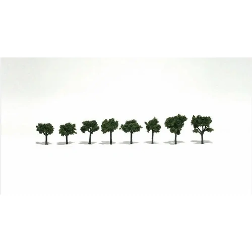 Woodland Scenics 3/4In - 1 1/4Inrm RealMed Gr 8/Pk
