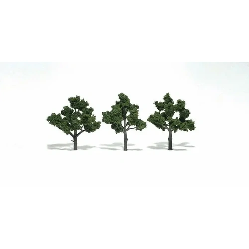 Woodland Scenics 4In - 5In Rm Real Med Gr 3/Pk