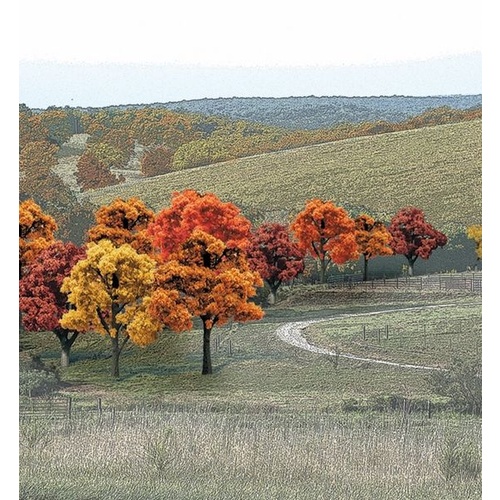 Woodland Scenics 3/4In - 2In Rm Real Fall Decid 38/Pk
