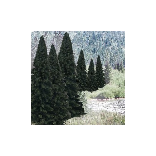 Woodland Scenics 2In - 4Inrm Real Evergreen Bl 18/Pk *