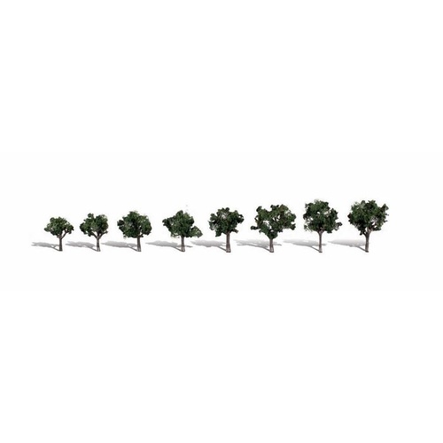Woodland Scenics 3/4In - 1 1/4In Cool Shade 8/Pk
