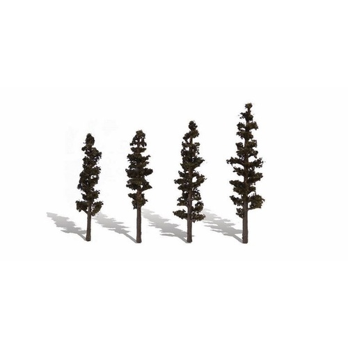 Woodland Scenics 4In - 6In Standing Timber 4/Pk