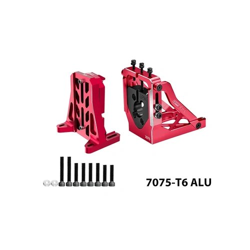 GPM Red Aluminium Motor Mount Set