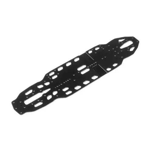 XRAY Aluminium 2.0mm Flex Main Chassis Black SWISS 7075 T6 - XY301019