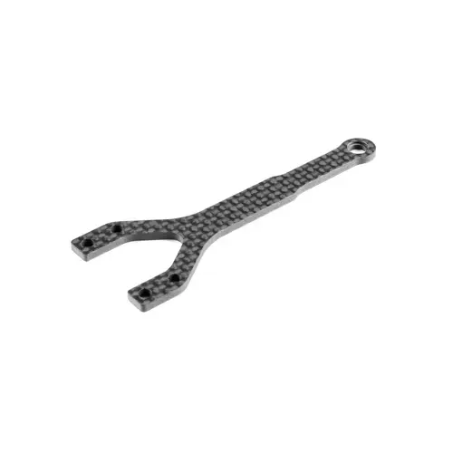 XRAY X4F'24 Graphite Upper Deck Split Front 2.0MM - XY301081