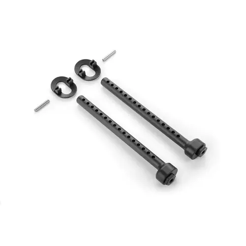 XRAY T4 COMPOSITE FRONT ECCENTRIC 6MM BODY MOUNT SET +2MM HEIGHT - XY301328