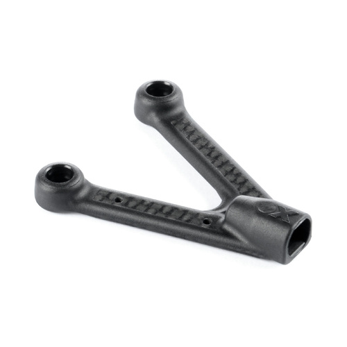 Xray X4 Cffâ Upper Arm - V Shape - Soft - Fl/Rr