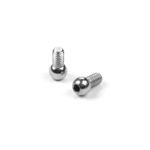 XRAY Anti-Roll Bar Steel Ball End 3.8MM With 4MM Thread 2Pcs - XY302433