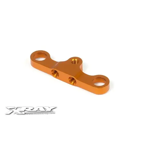 XRAY T4 ALU STEERING PLATE 8MM DUAL - XY302546-O