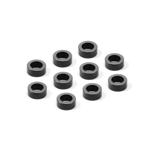 XRAY Aluminium Shim 3x5x2.0MM Black 10Pcs - XY303140-K